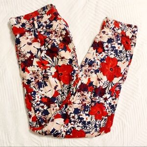 A&F | Floral Pattern Slouchy Pants